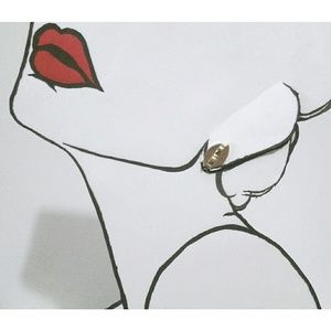 Vintage signed Jeray goldtone clip on earrings EUC